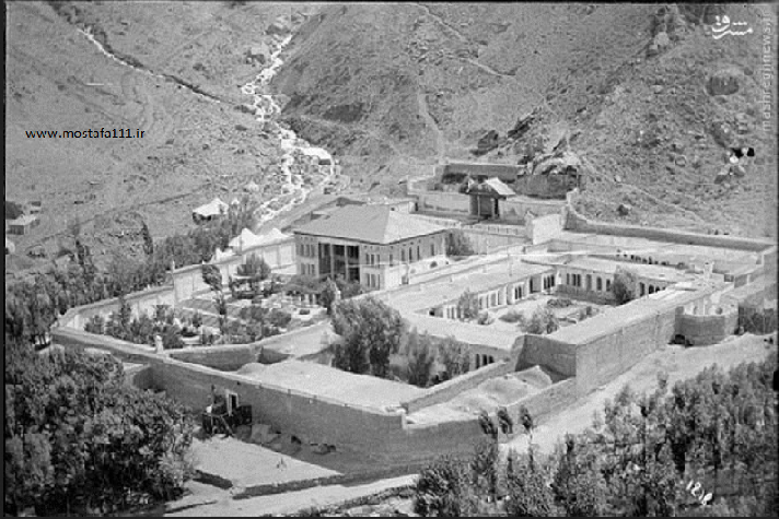  کاخ ناصری در شهرستانک زمانی که هنوز ویران نشده بود